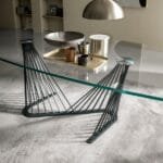 Helix Glass Dining Table
