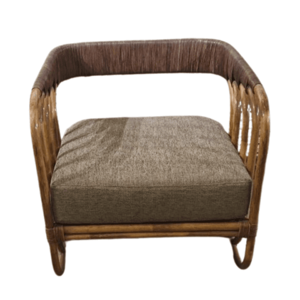 Malibu Bamboo Rattan Lounge Chair - Image 12