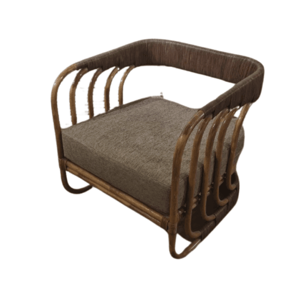 Malibu Bamboo Rattan Lounge Chair - Image 11