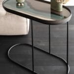 Ripple Glass Side Table