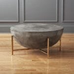 Drum Concrete Coffee Table