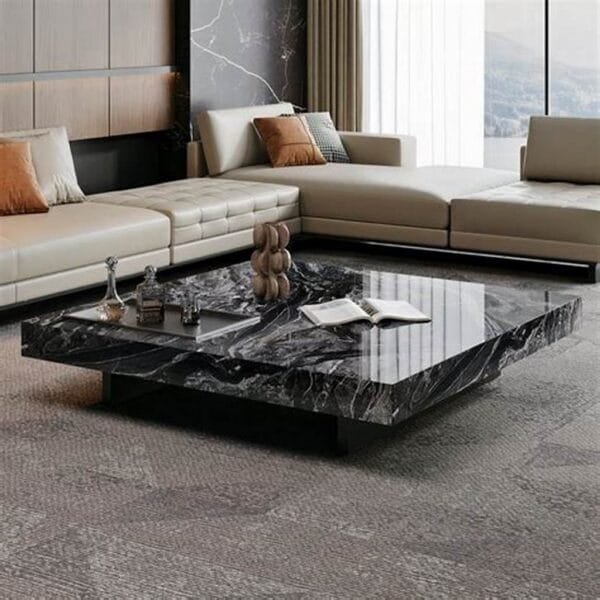 Arcadia Marble Coffee Table - Image 2