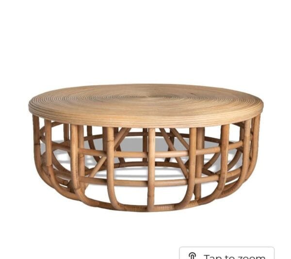 Malibu Bamboo Rattan Coffee Table