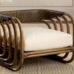 Malibu Bamboo Rattan Lounge Chair