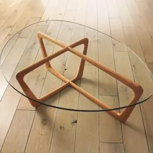 Orbit Glass Coffee Table
